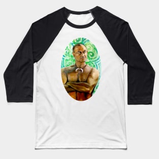 Temuera Morrison oval frame shirt Baseball T-Shirt